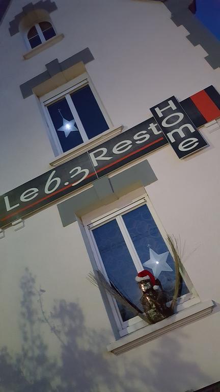 Hotel Le 6 3 Resto Home Port-en-Bessin-Huppain Exteriör bild